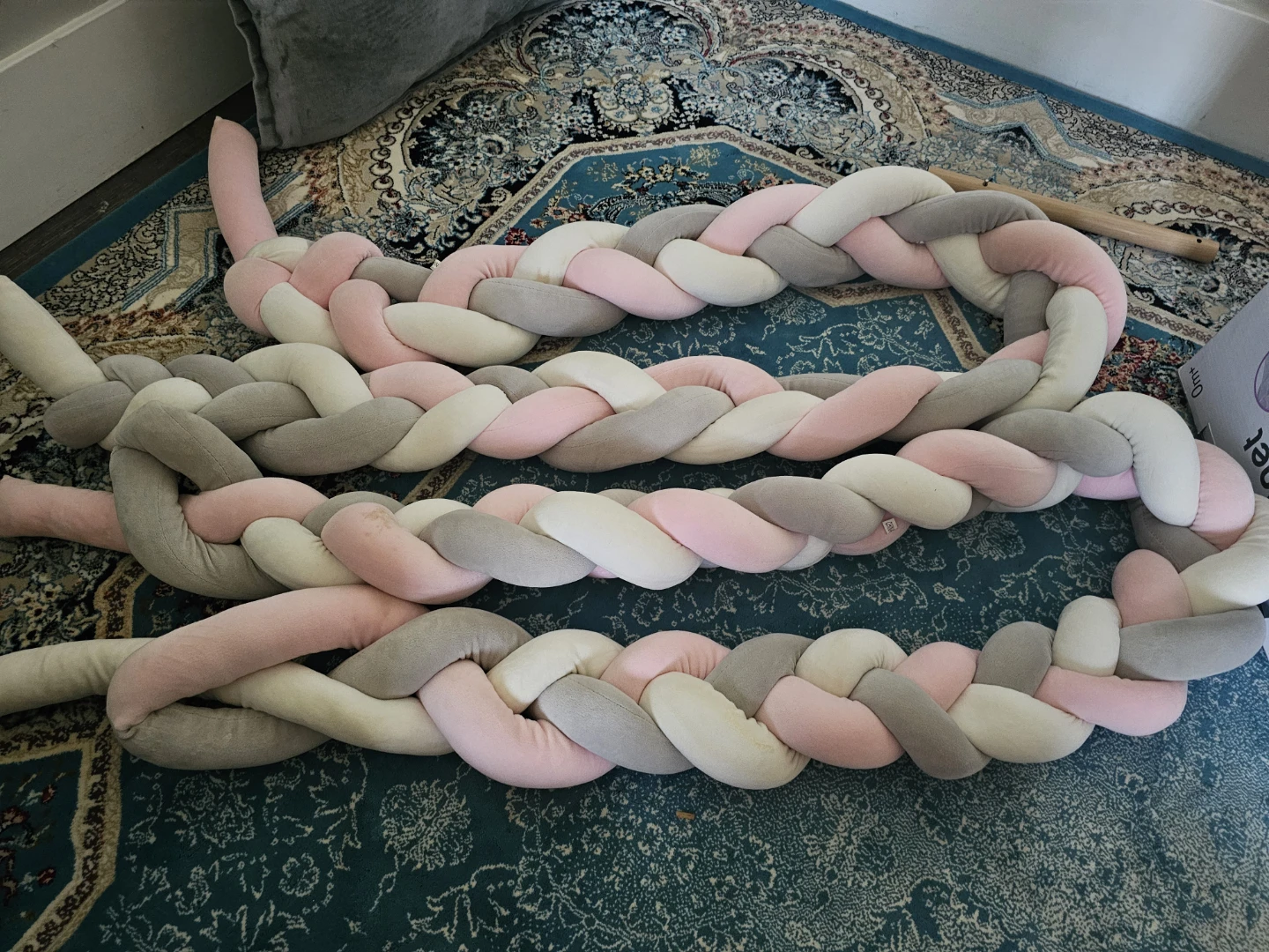 Braided Crib Bumper