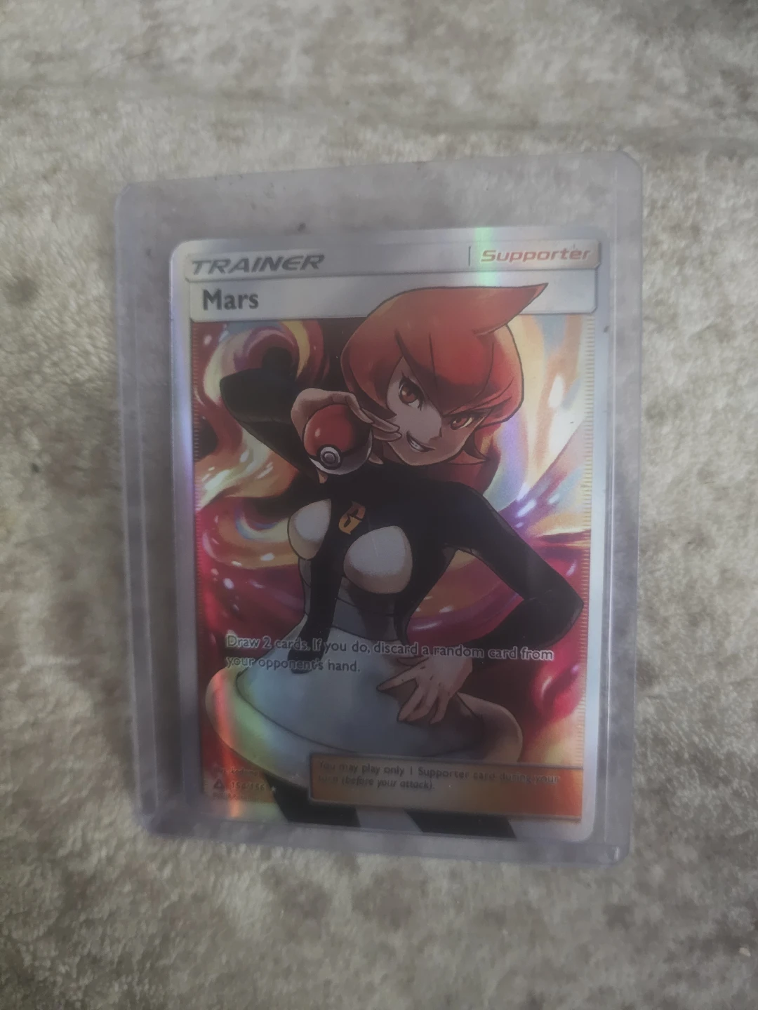 Pokemon Trading Card - Mars Trainer Supporter