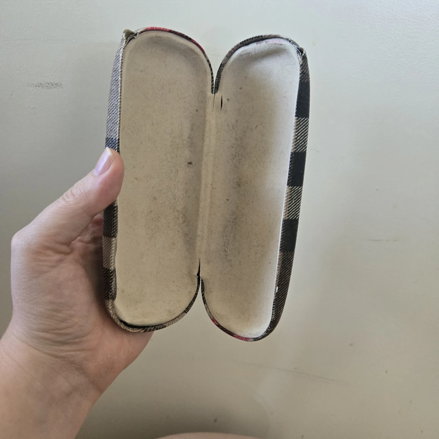 Plaid Hard Shell Glasses Case - photo 2