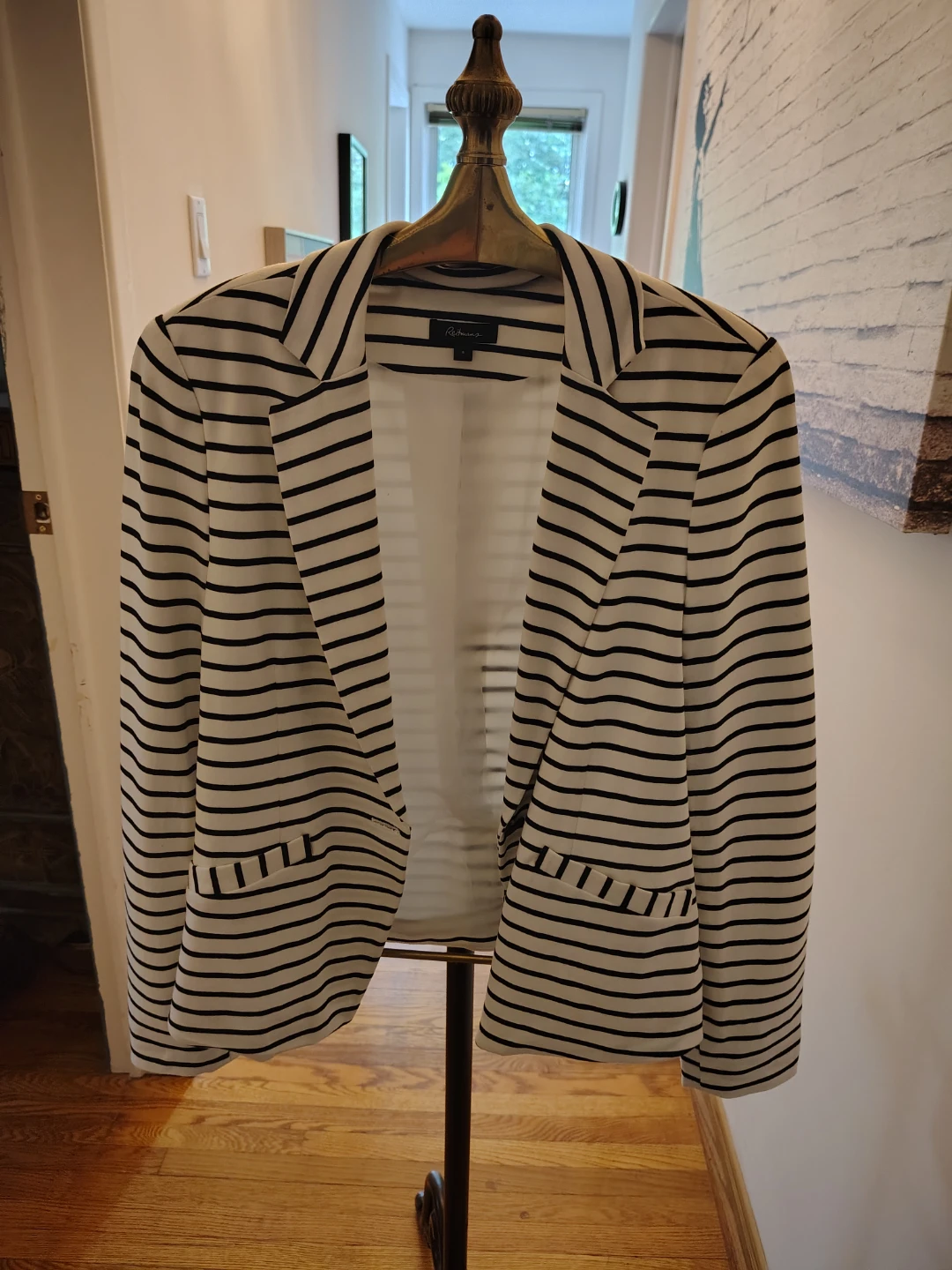 Striped Blazer Size 8
