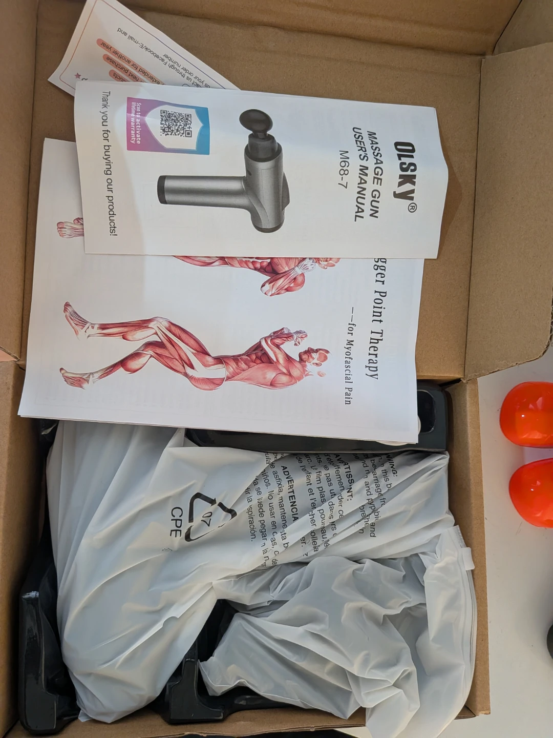 OLsky Massage Gun, Deep Tissue Massager - photo 3
