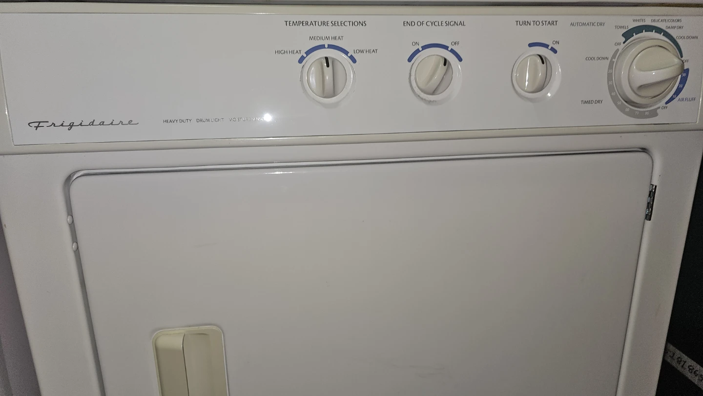 Frigidaire Electric Dryer - photo 2