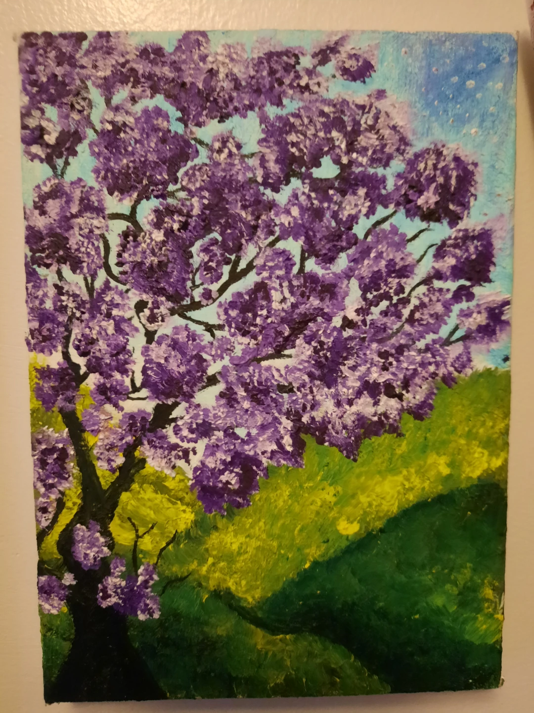 Set of 4 oil Paintings - Nature Scenes - photo 3