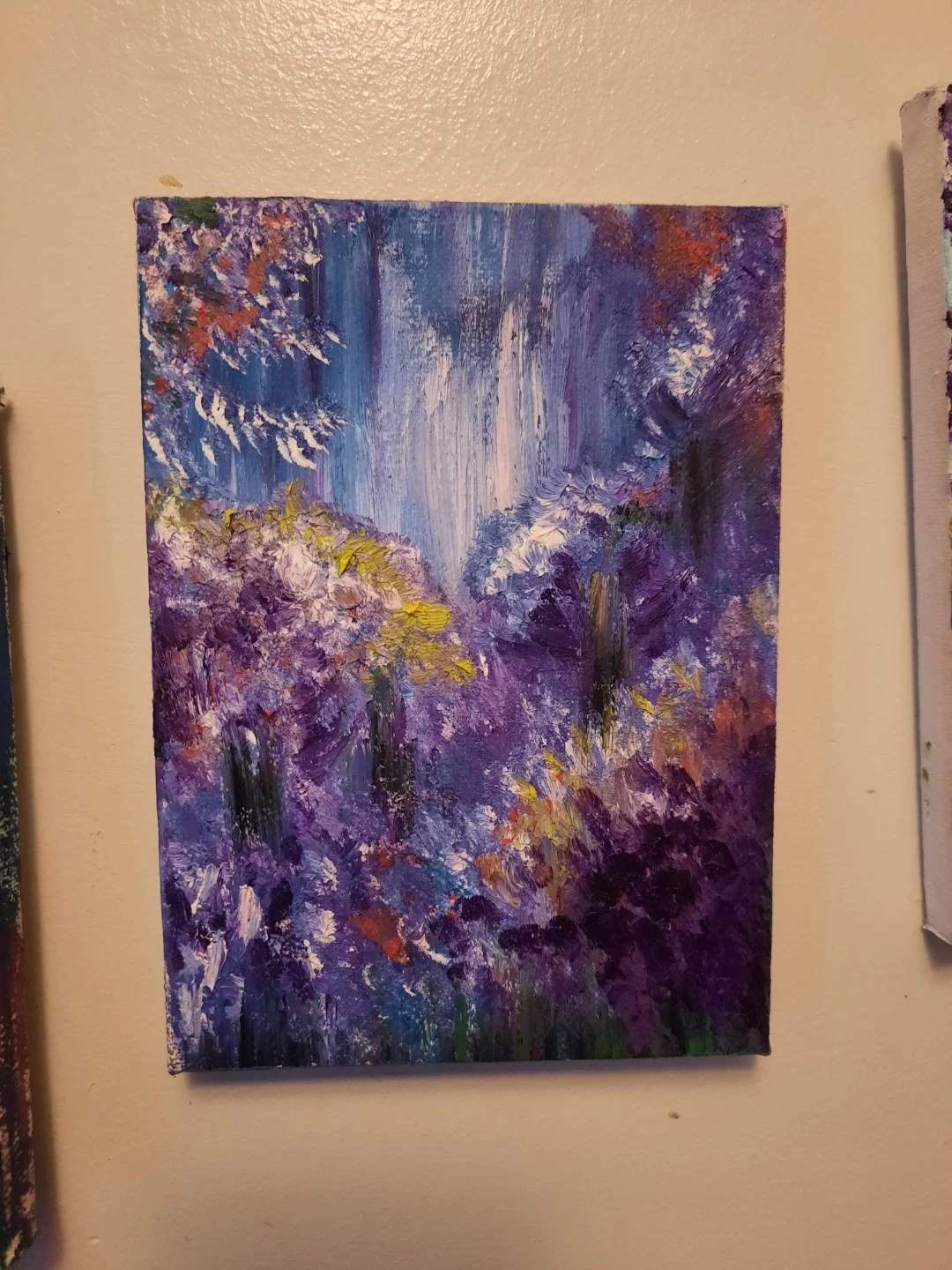 Set of 4 oil Paintings - Nature Scenes - photo 5