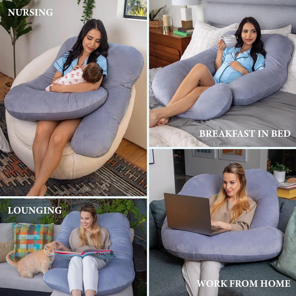 ChillMom Pregnancy Pillow - Grey - photo 4