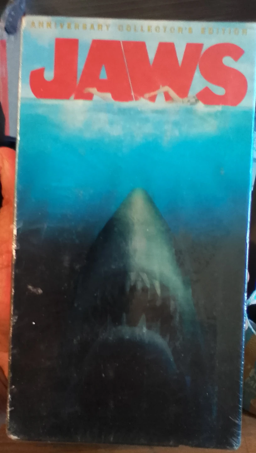 Jaws Anniversary Collector's Edition VHS original packaging