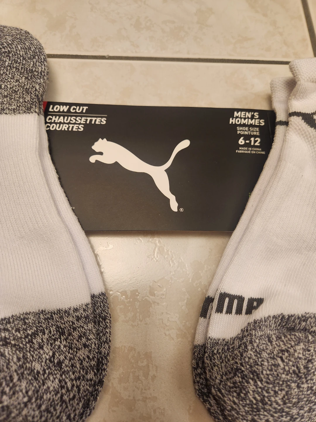 Puma Men's Low Cut Socks (Shoe Size 6-12) - photo 4