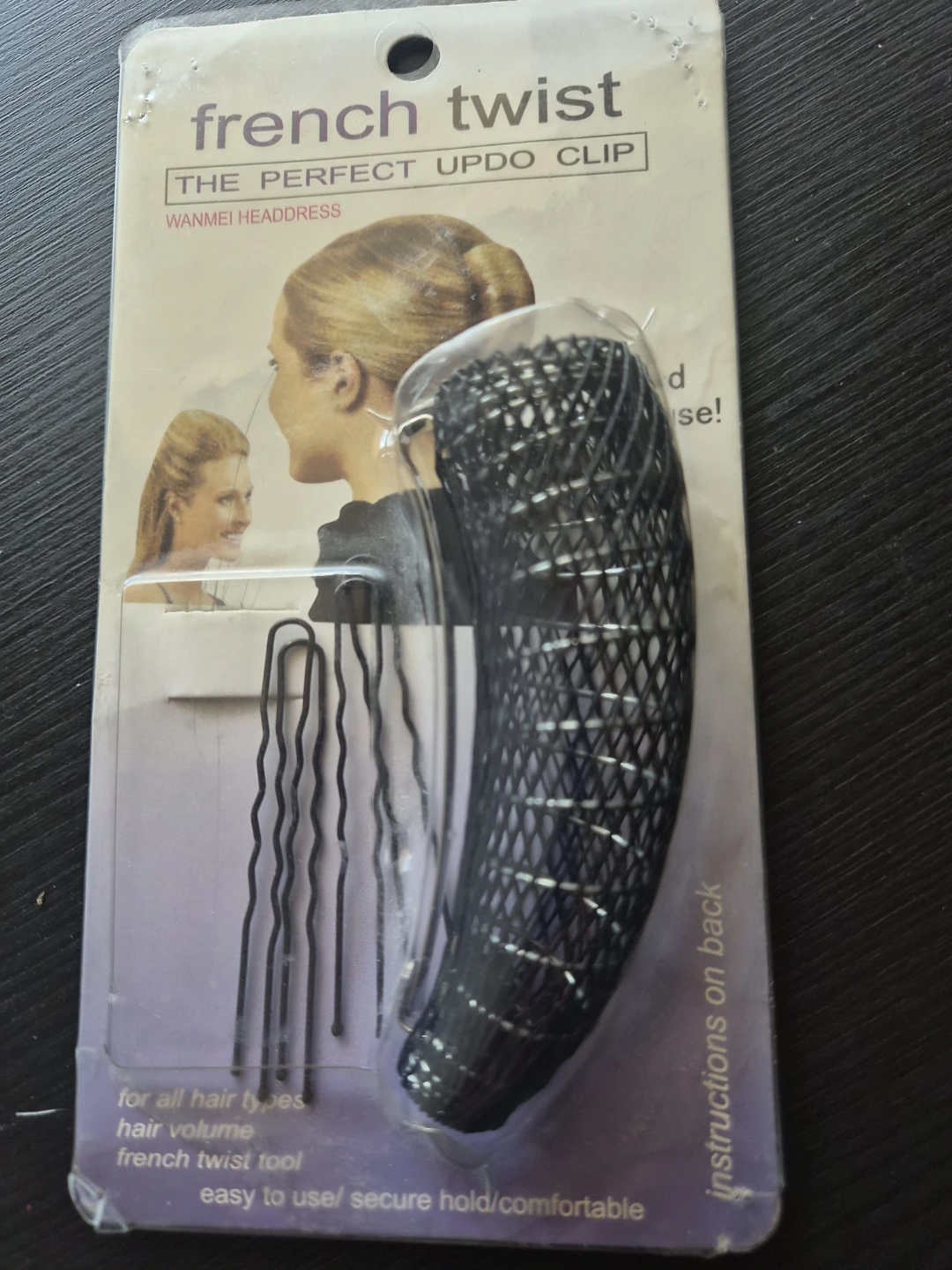 French Twist Wanmei Headdress Updo Clip Tool - photo 2