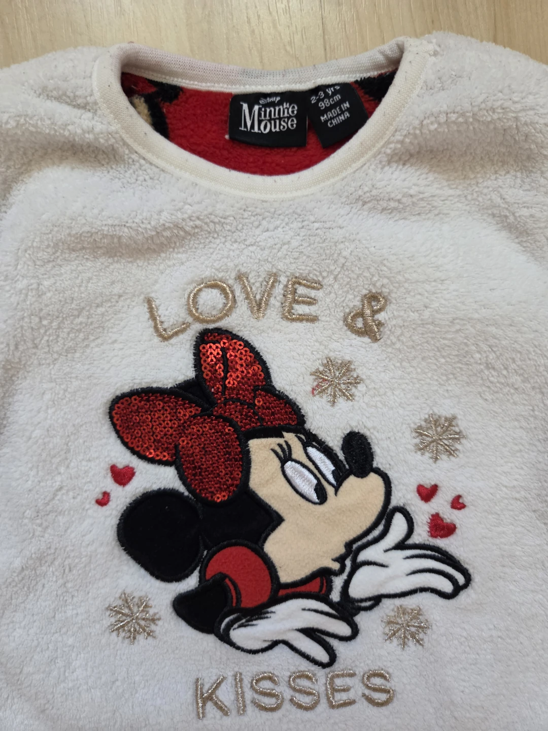 Disney Toddlers Girl Minnie Mouse PJ Set  (size 2T-3T) - photo 2