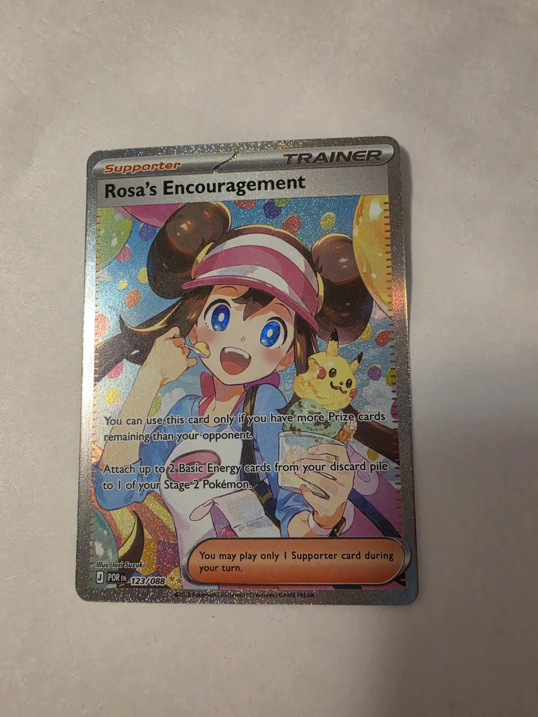Rosa's Encouragement 123/088 SIR
