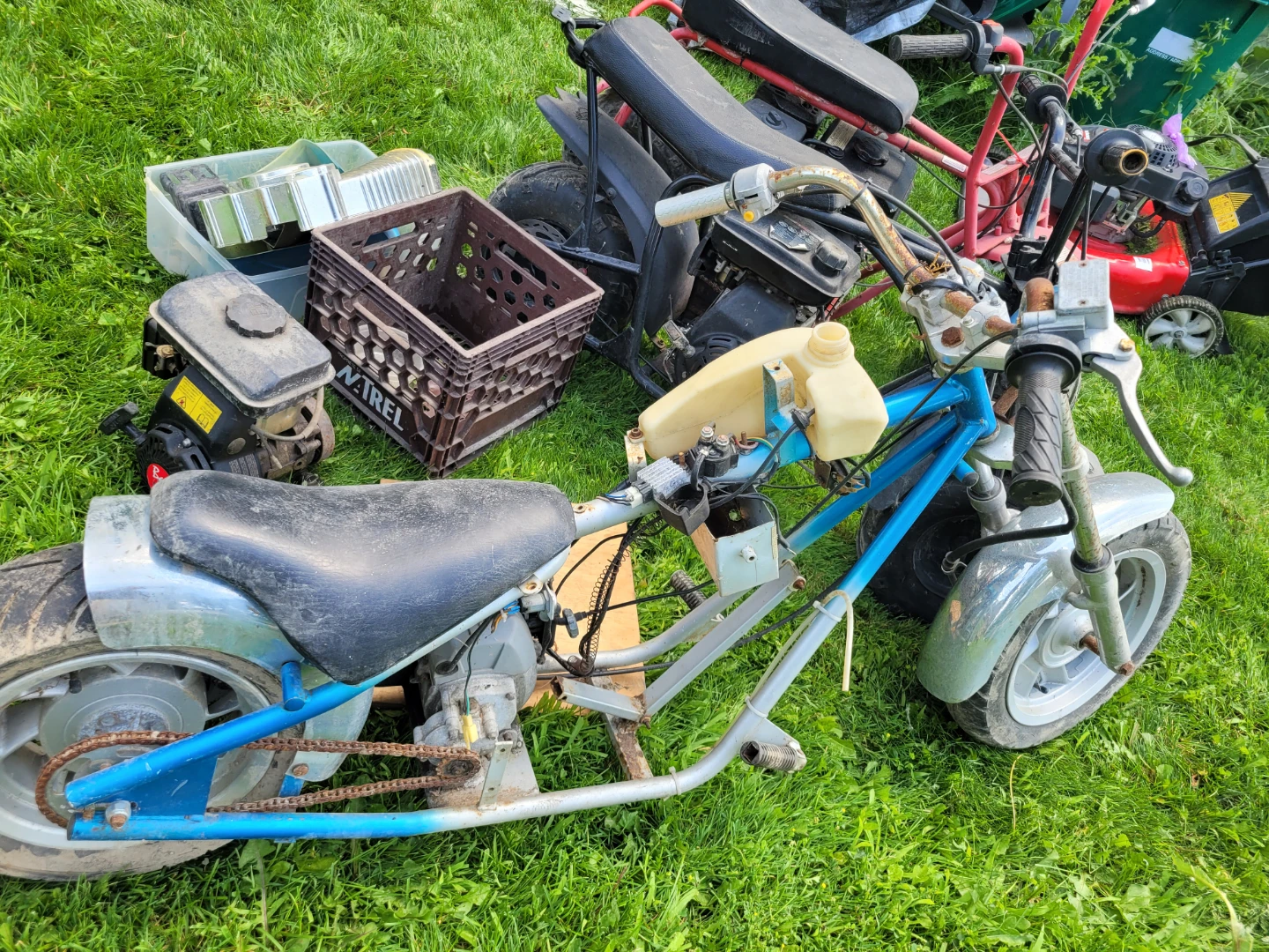 2 Baja Mini Bike 4 Engine 1 mini chopper - photo 2