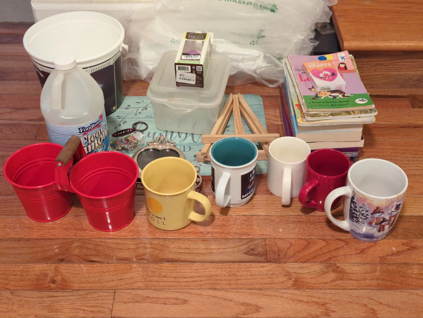 Assorted Mugs, Buckets, Books, and More - photo 2