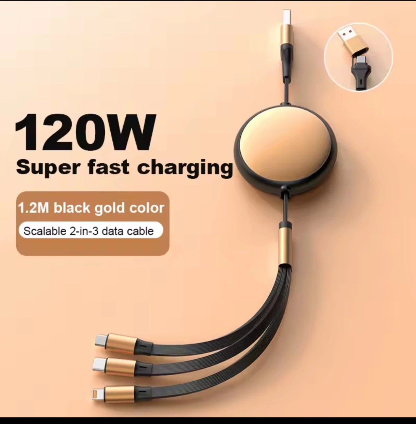120W Super Fast Charging Cable