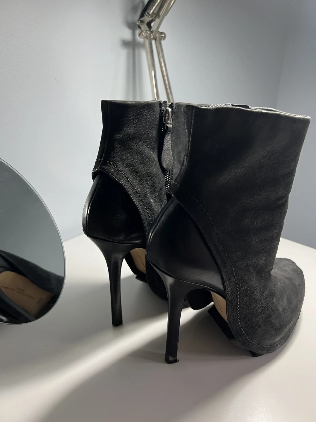 Camilla Skovgaard Black Leather Ankle Boots - photo 2