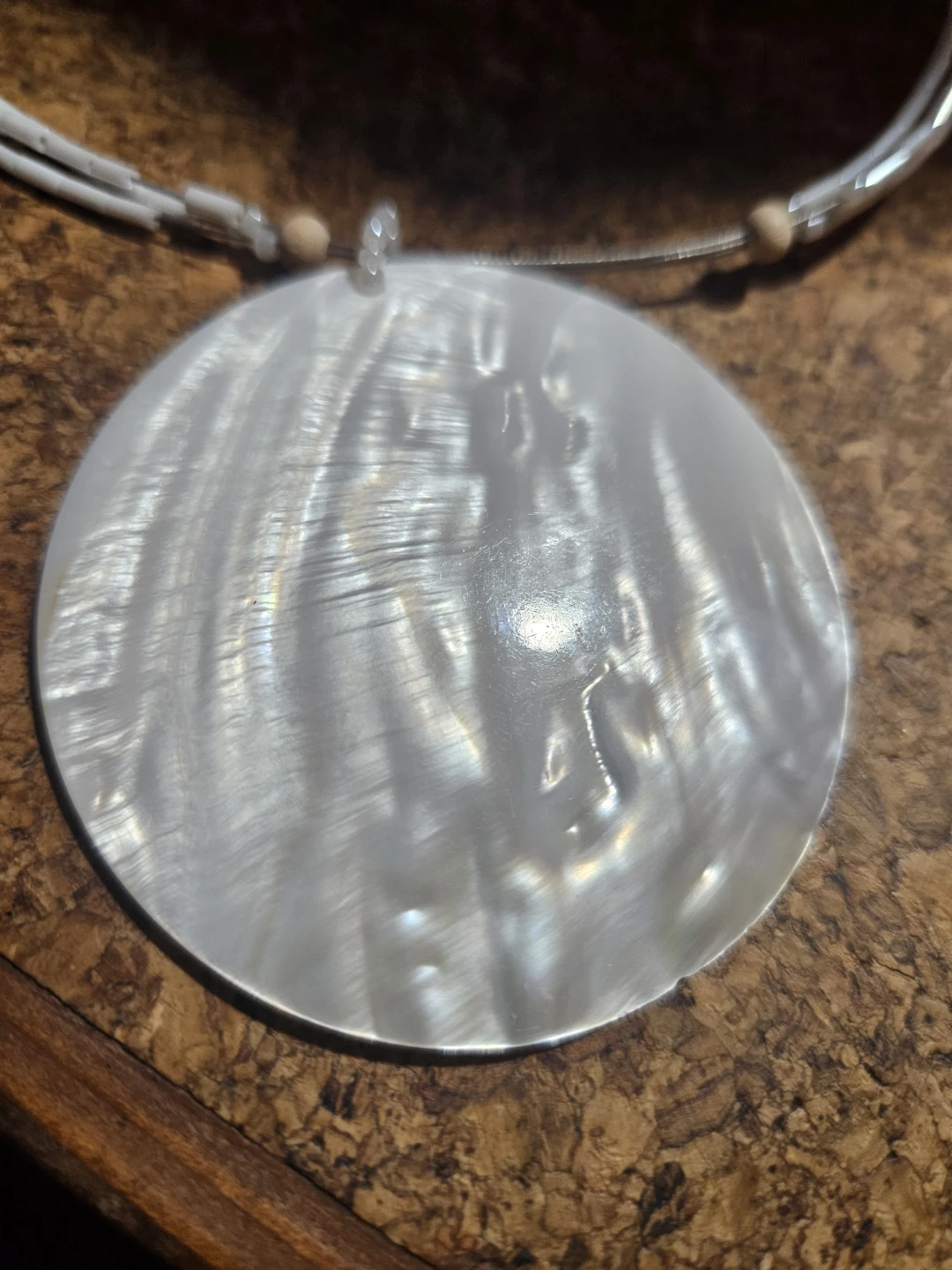 Mother of Pearl Pendant Necklace - photo 2