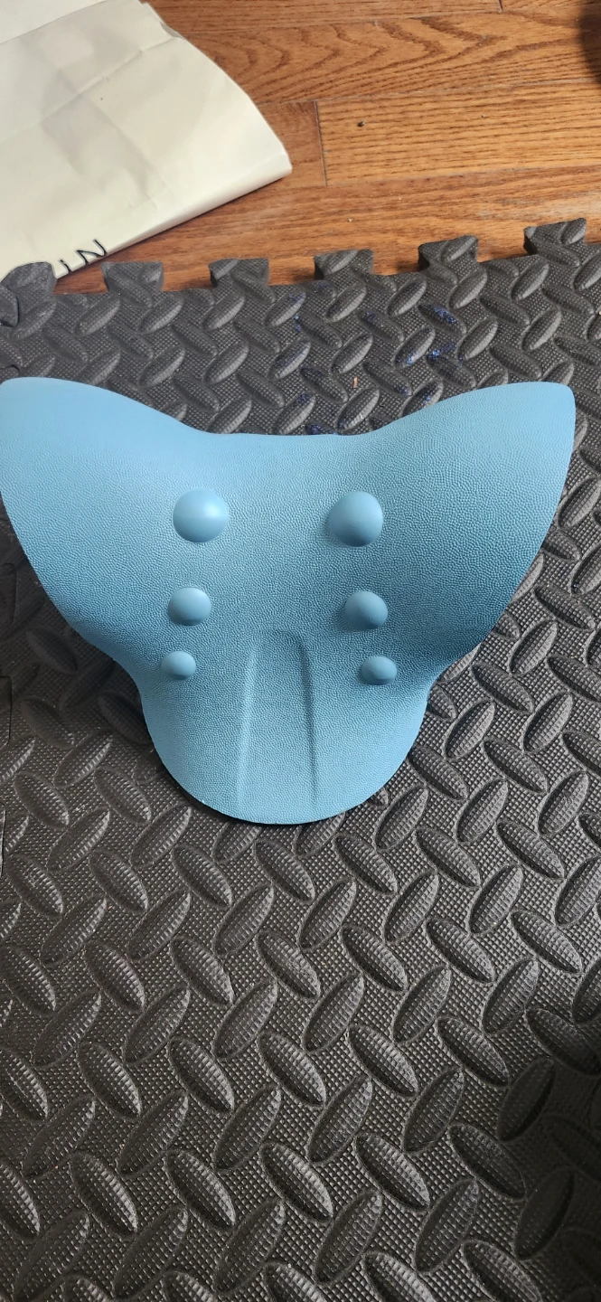 Ergonomic Orthopedic Neck Pillow - Blue - photo 2