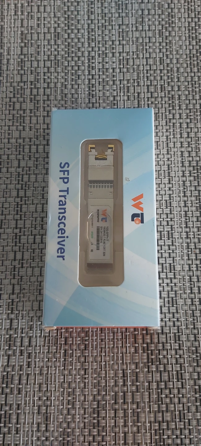 WTSFOPTC 10GBase-T RJ45 SFP Transceiver