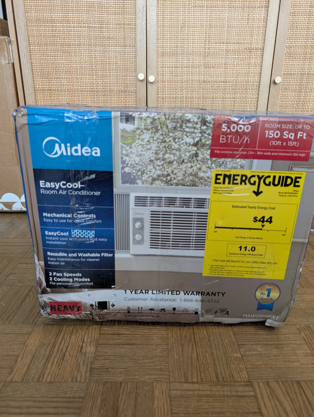 Midea EasyCool 5000 BTU Room Air Conditioner - photo 2