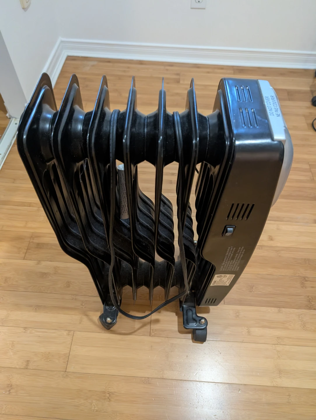 NOMA Oil-Filled Radiator Heater - photo 3