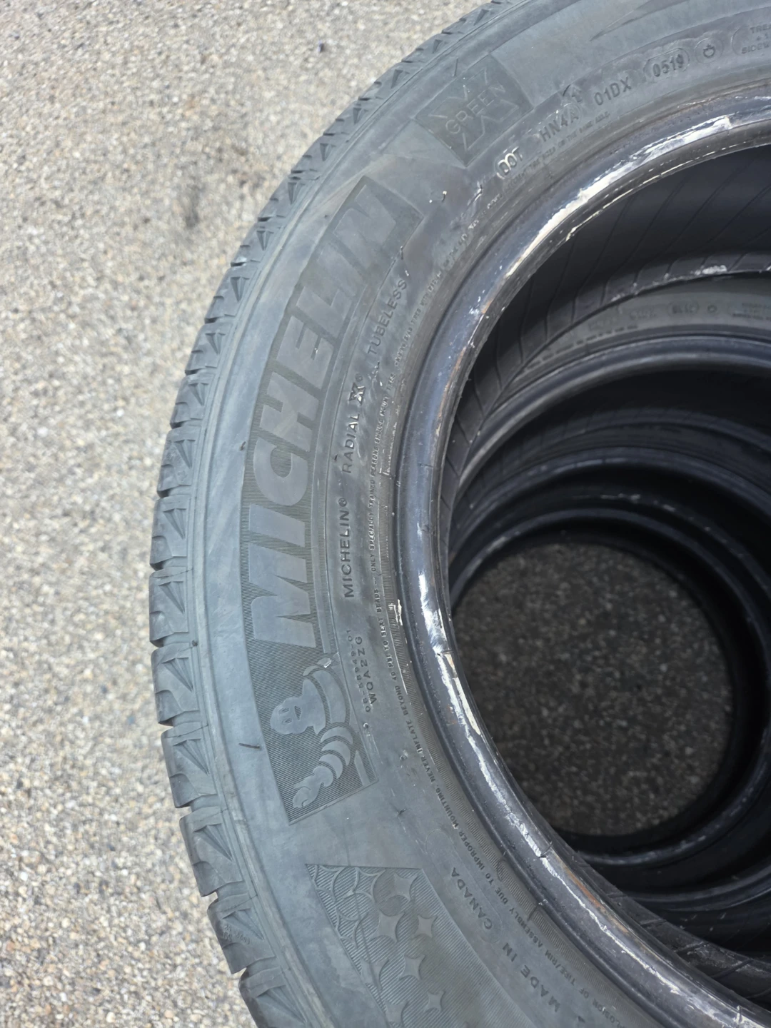 Michelin Latitude Winter Tires - 245/60R18 - photo 4