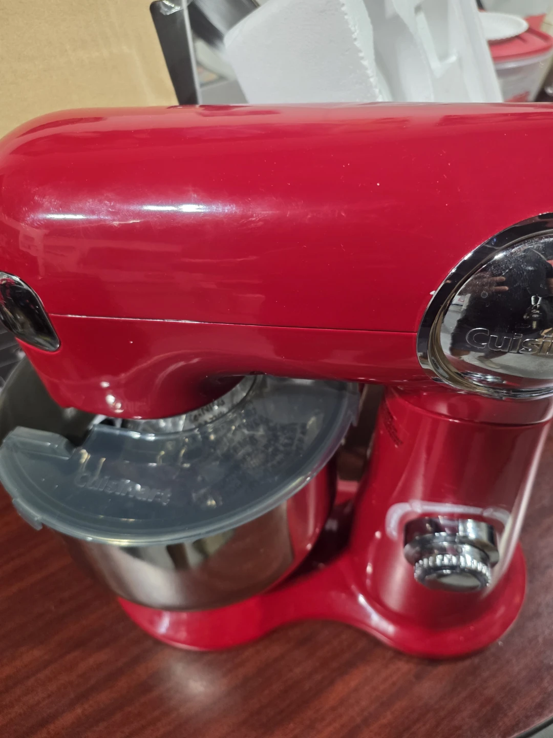 Red Cuisinart Stand Mixer - photo 3