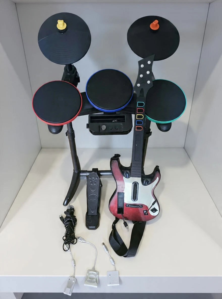 Nintendo Wii Guitar Hero Accessories (Prices In Description)