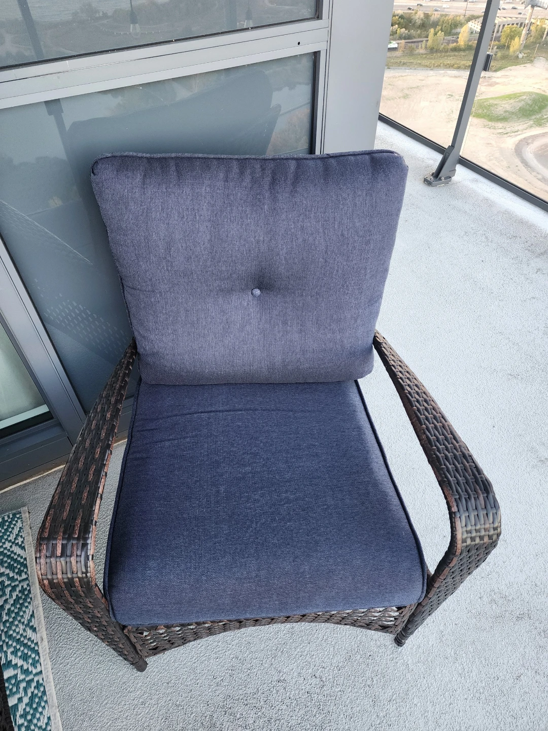 Patio Set with Cushions and Storage Box - photo 3