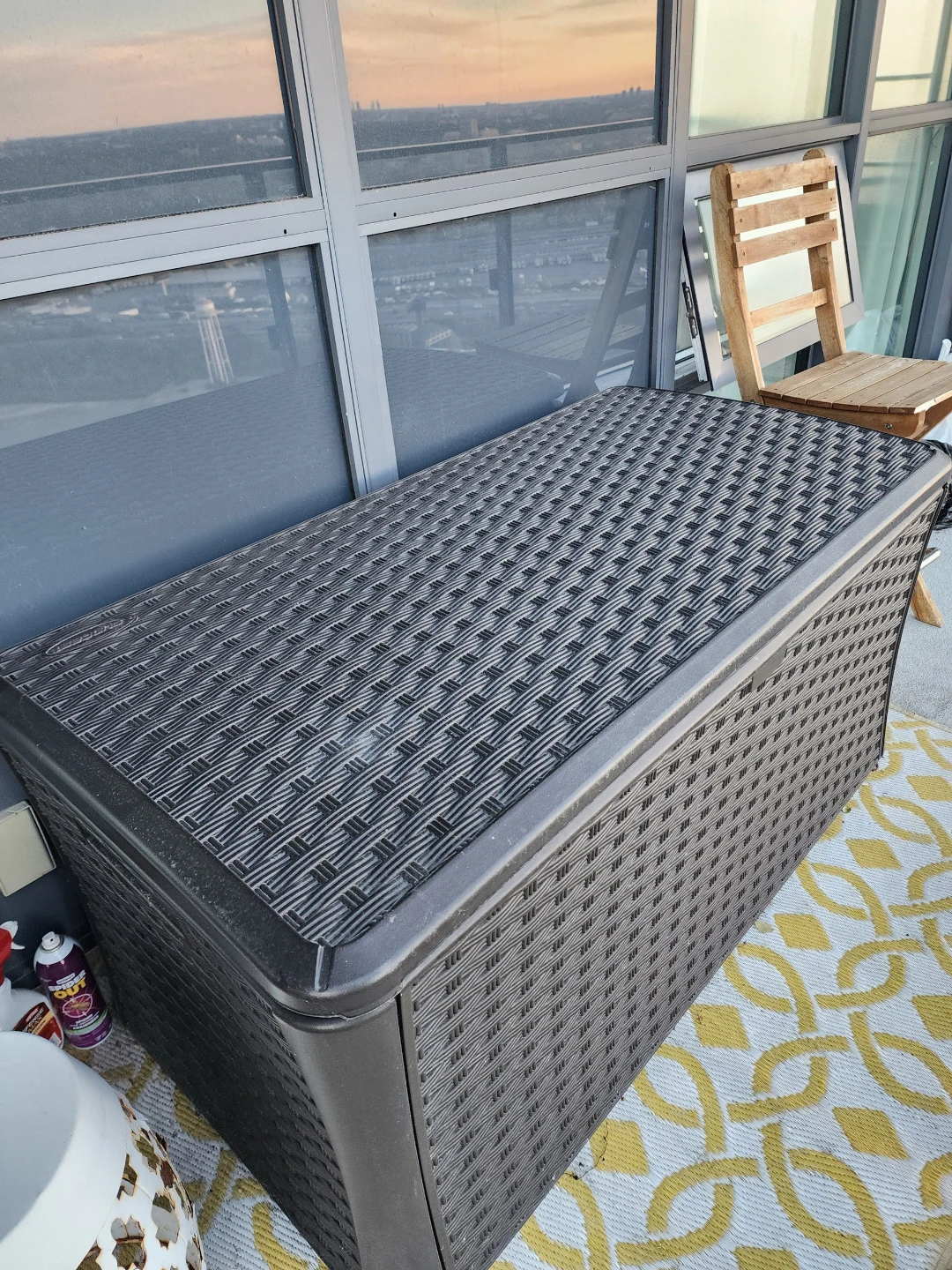 Patio Set with Cushions and Storage Box - photo 4