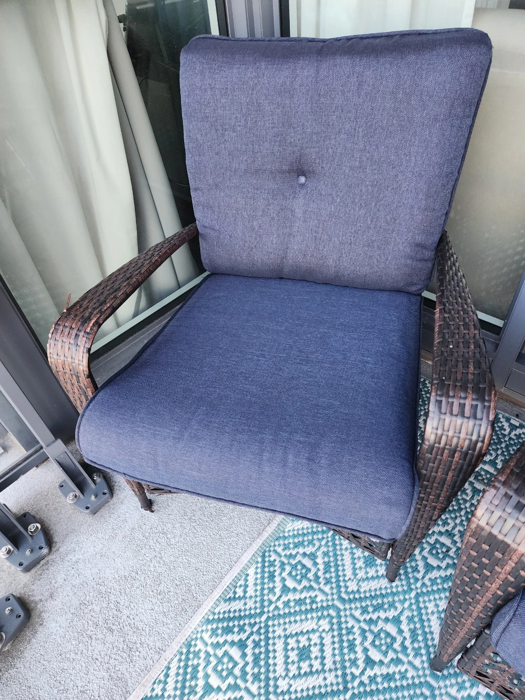 Patio Set with Cushions and Storage Box - photo 5