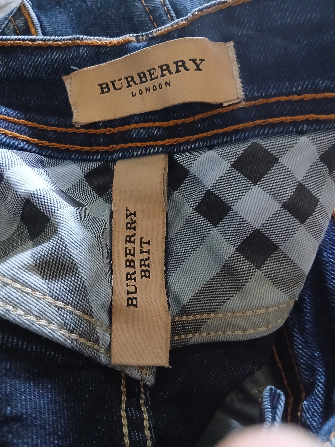 Burberry Brit "B" Logo Denim Jeans - photo 2