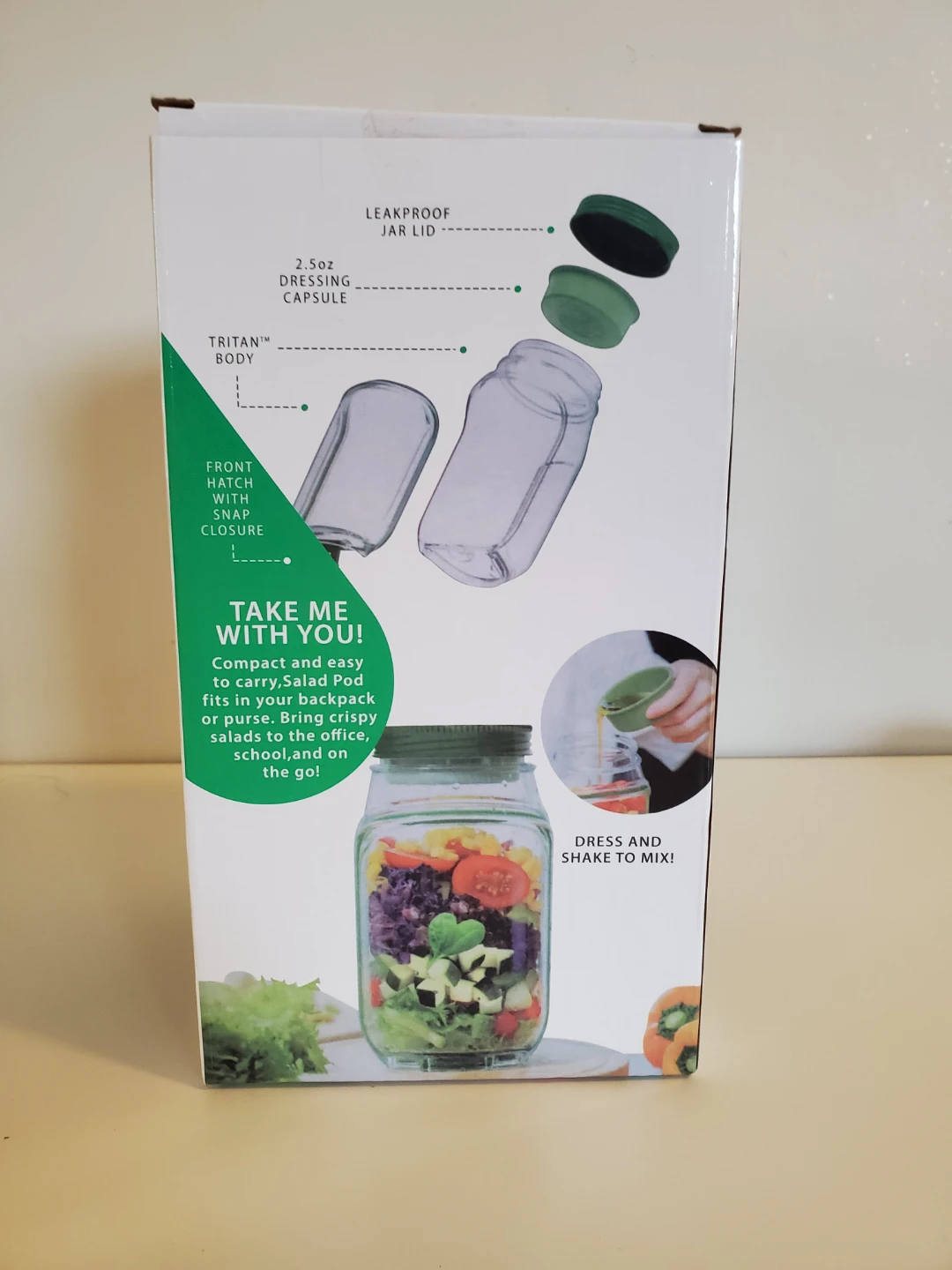 SALADkind Salad Pod Mason Jar...New