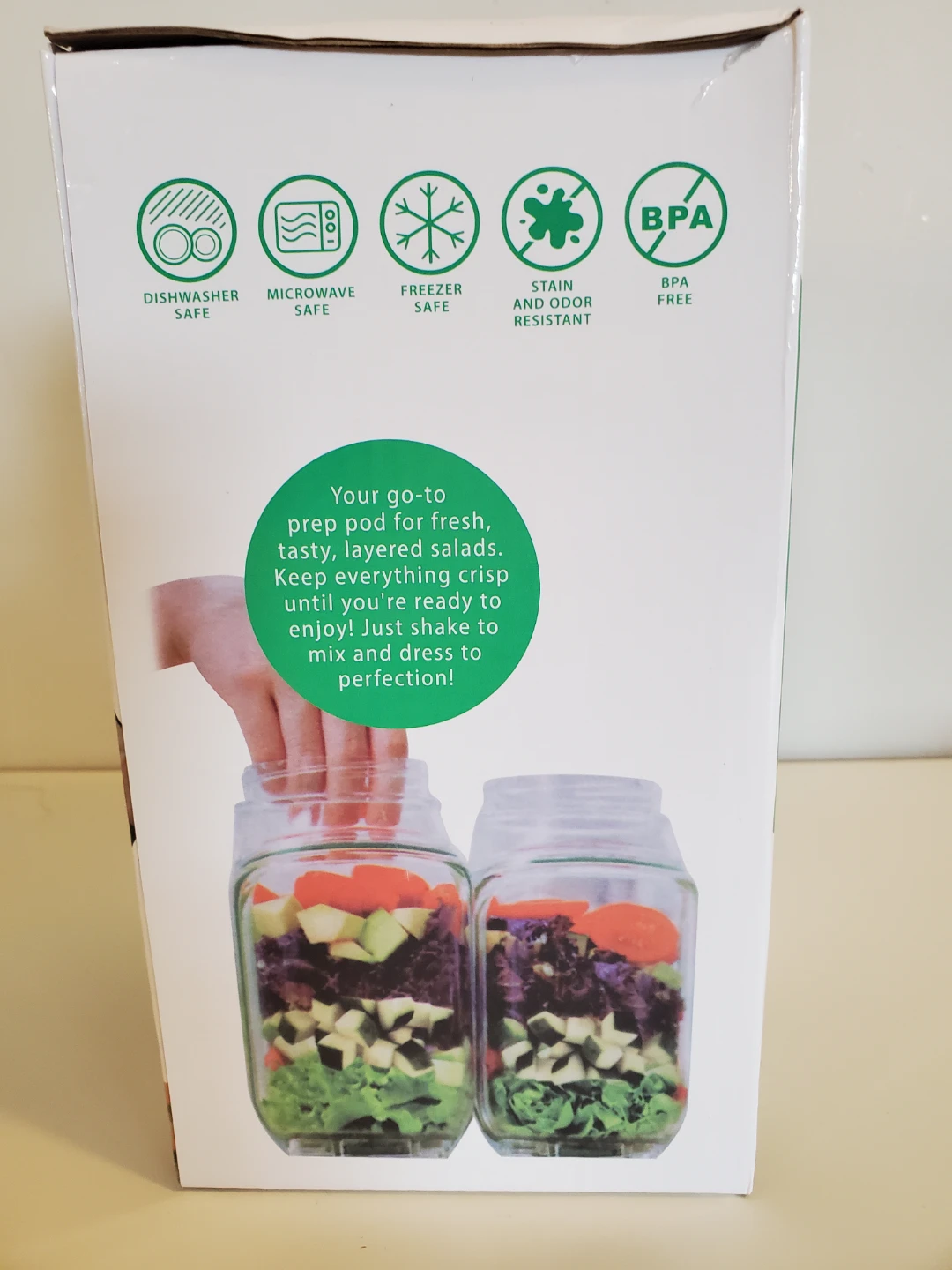 SALADkind Salad Pod Mason Jar...New - photo 3