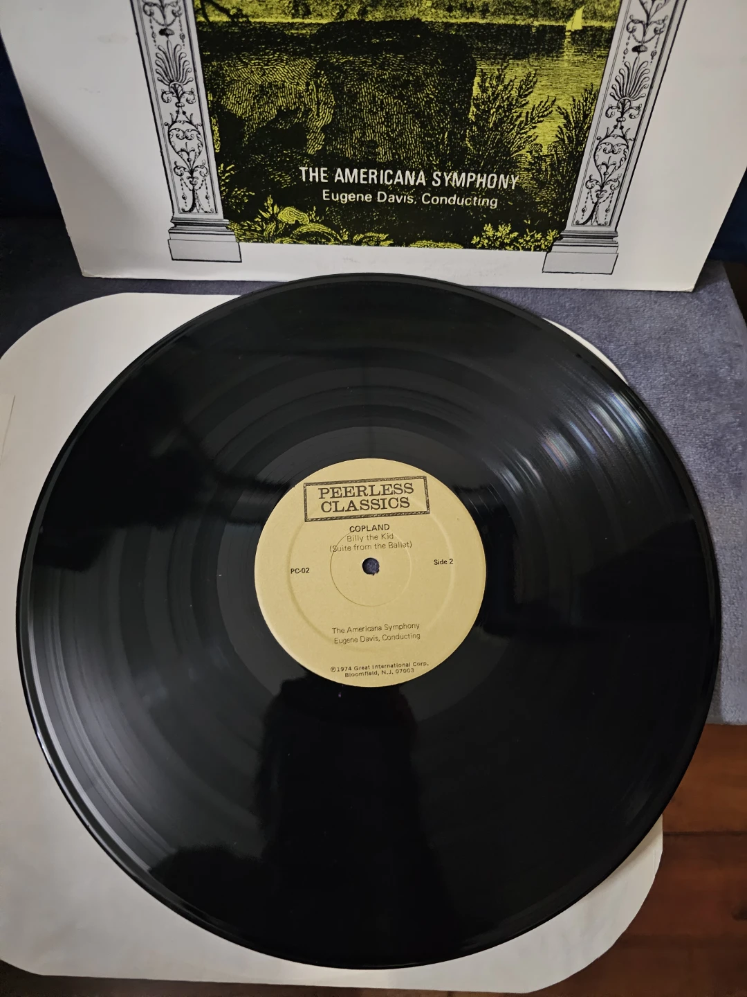 Aaron Copland Appalachian Spring/Billy The Kid Vinyl Record - photo 4