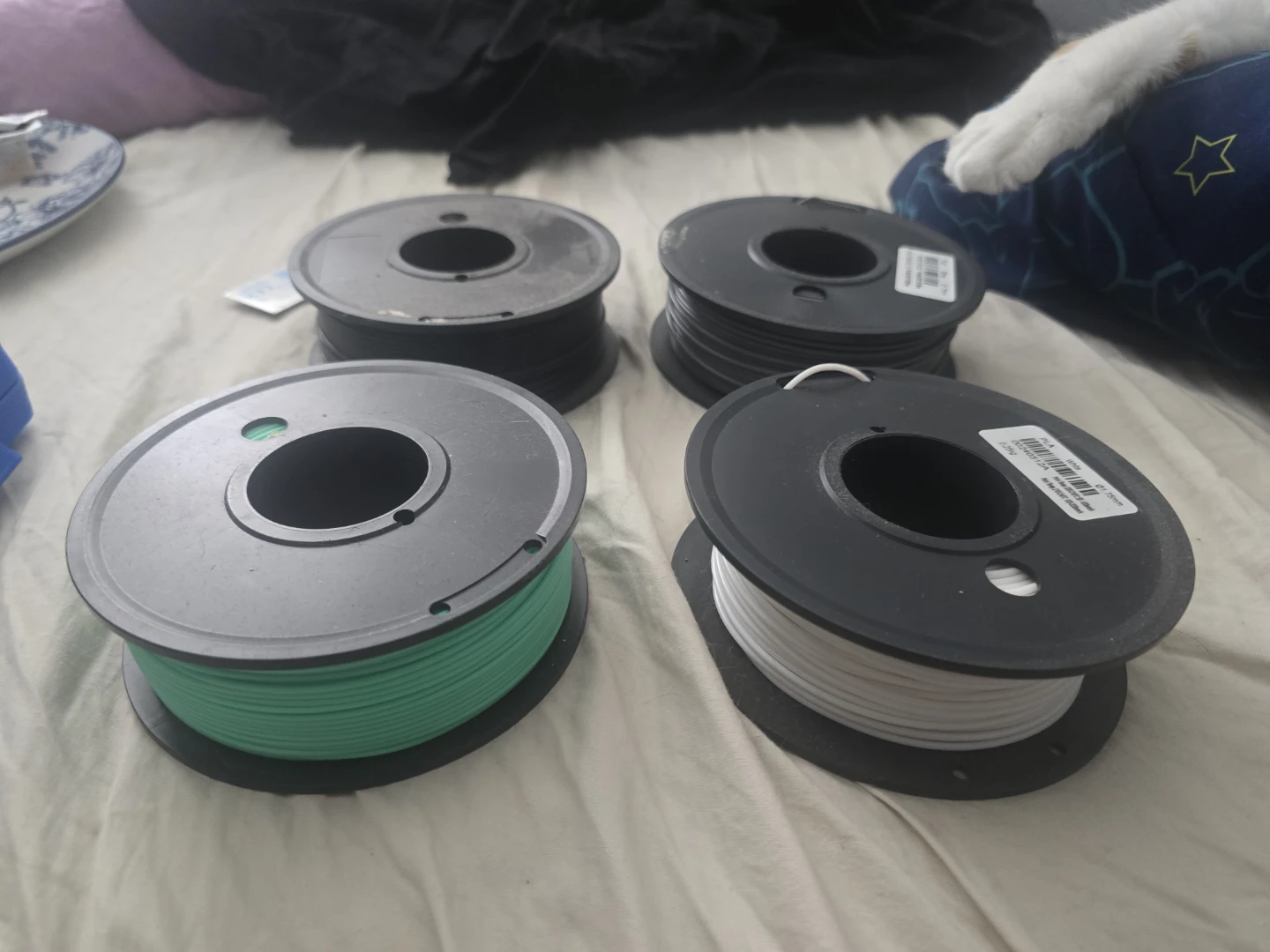 3D printing spools, PLA