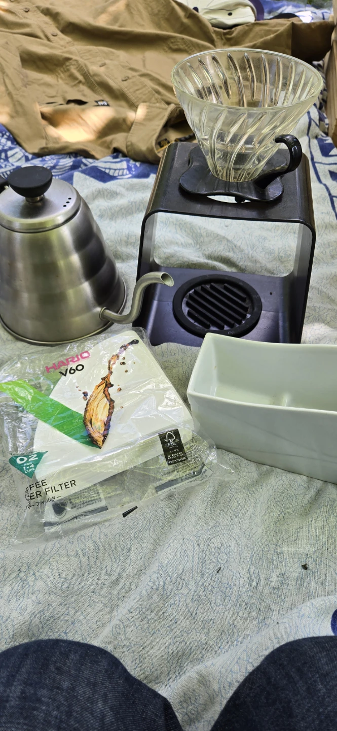 Coffee Dripper and Kettle Set