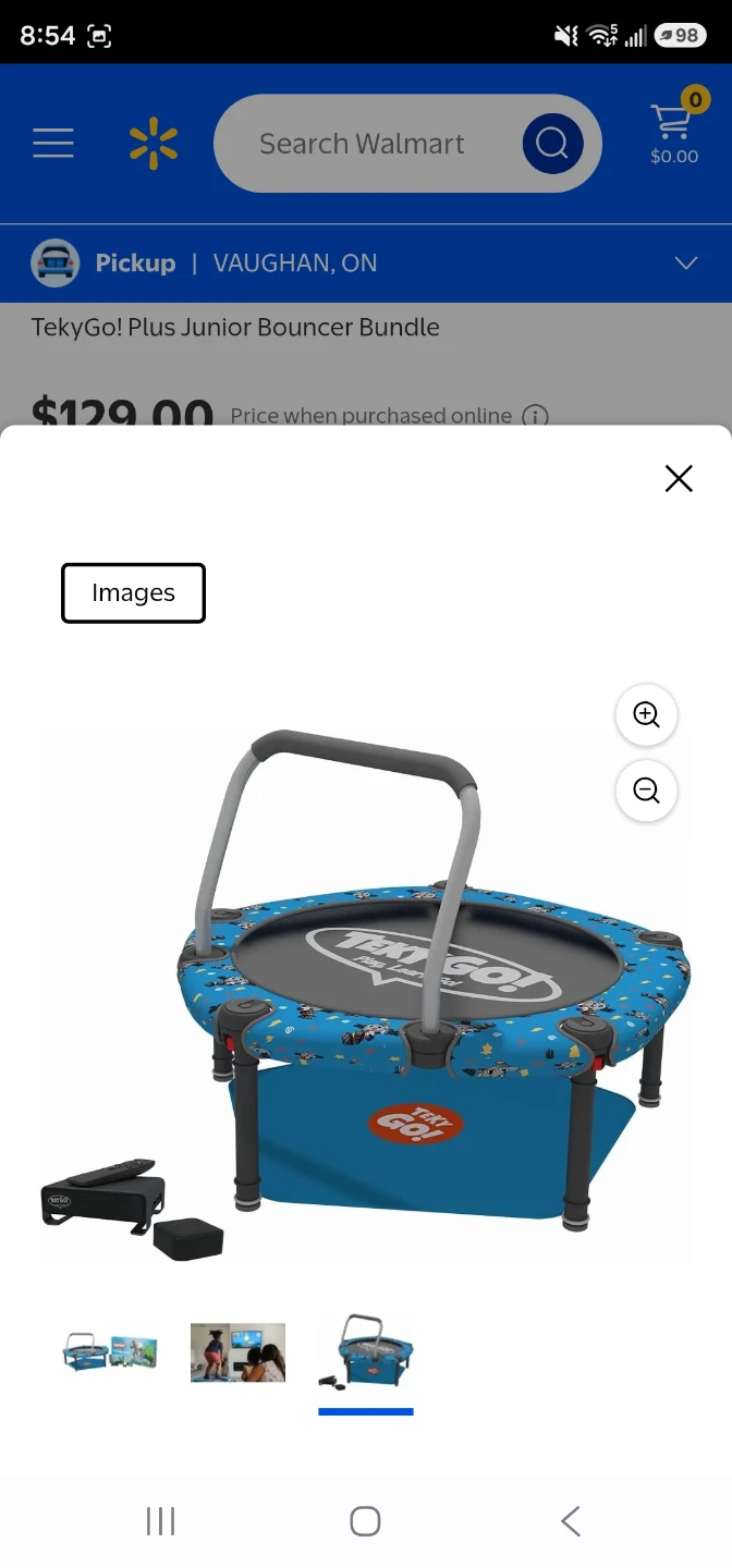 TekyGo! Plus Junior Bouncer Bundle Trampoline - photo 3