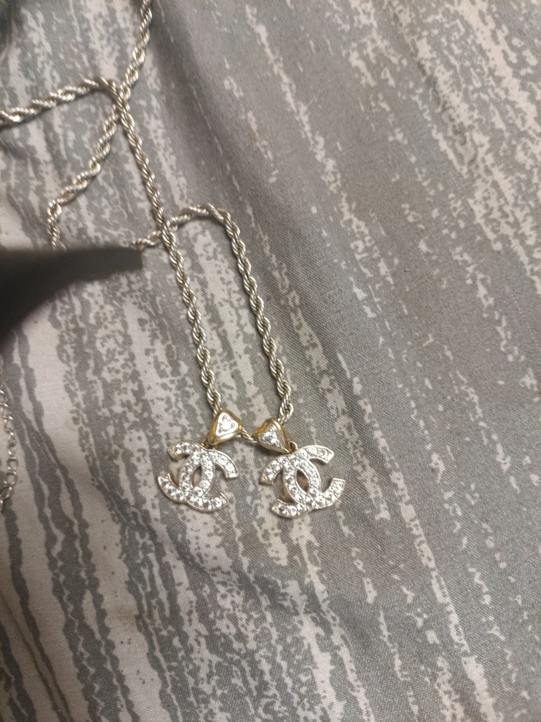 Chanel CC pendant necklace