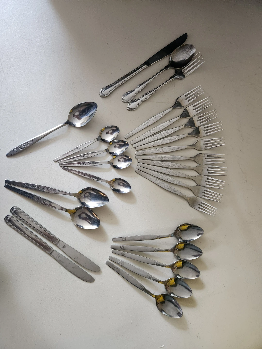 Vintage Stainless Steel Cutlery Set
