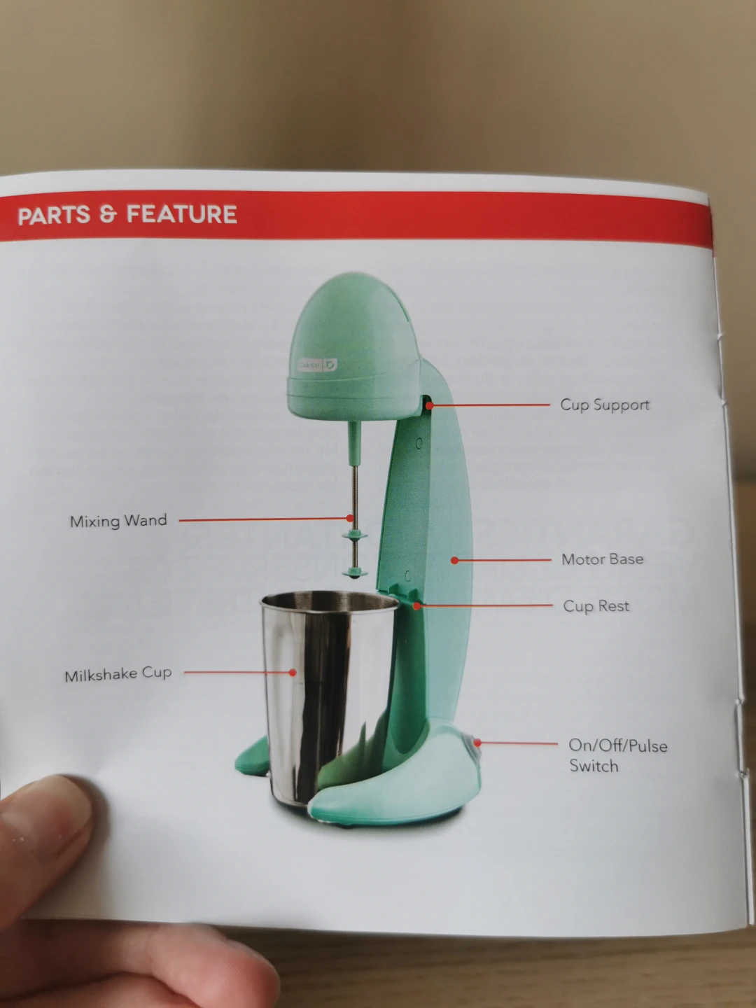 Dash Milkshake Maker - photo 3