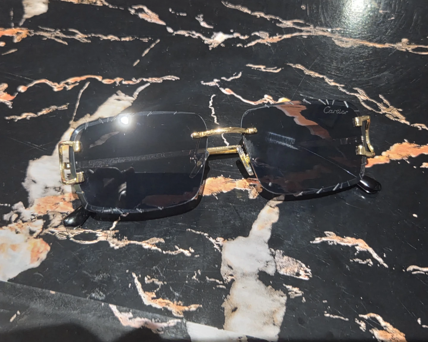 Cartier Sunglasses with Case and Box - photo 2