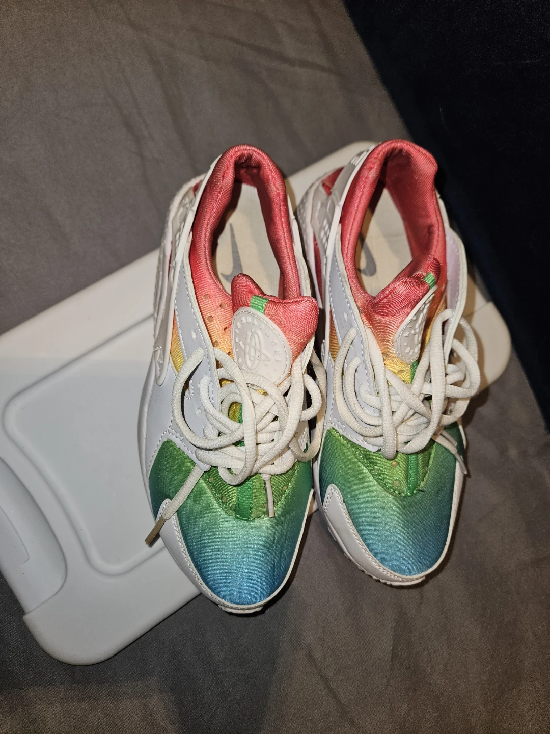 Nike Air Huarache Rainbow Sneakers - photo 4