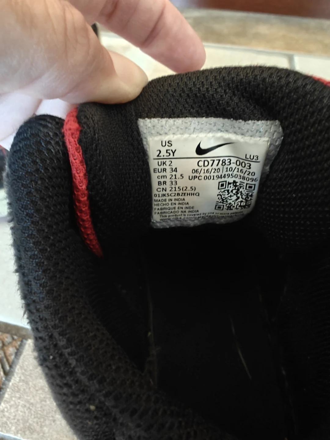 Nike Court Borough Mid 2 shoes size 2.5Y - photo 5