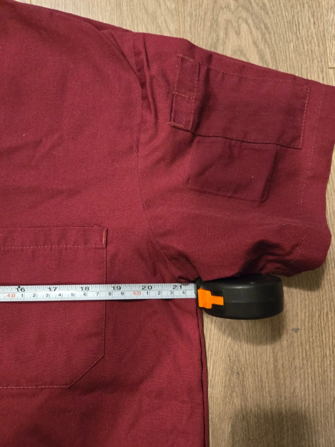 MOBB Burgundy Scrub Top - photo 3