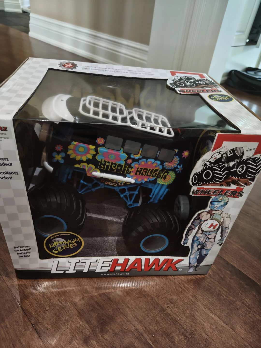 Litehawk "Harrie Hauler" Midnight Series RC Monster Truck