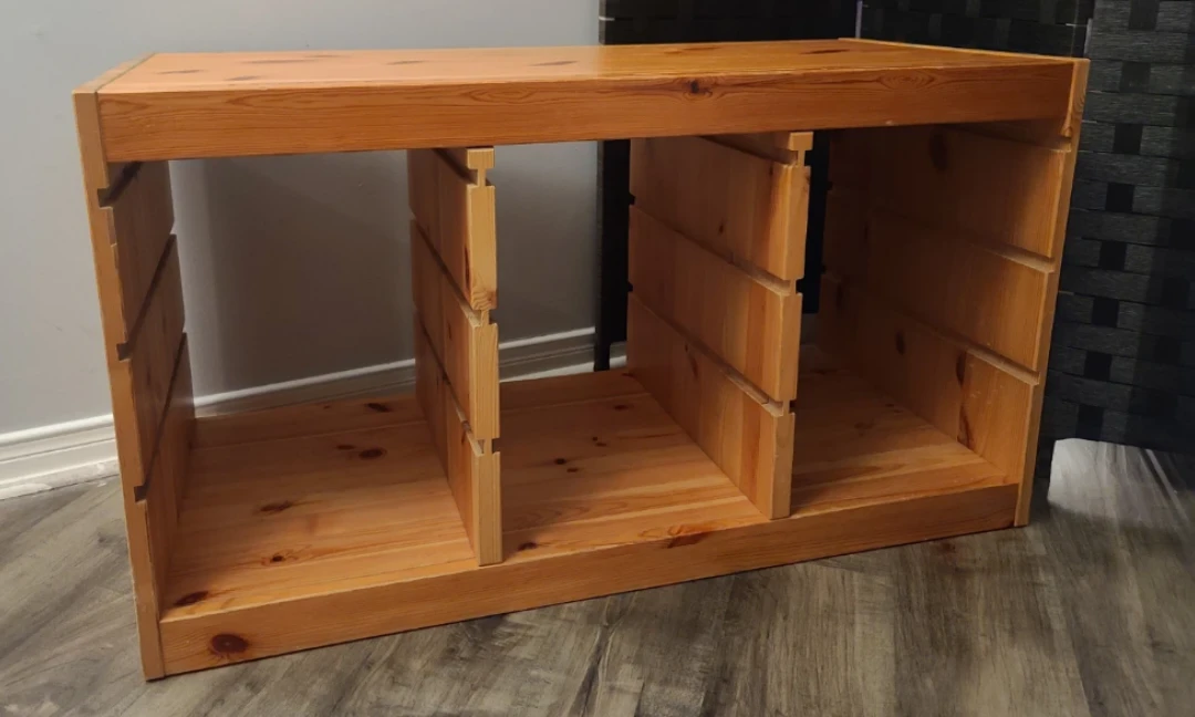 Ikea TROFAST frame pine, bench