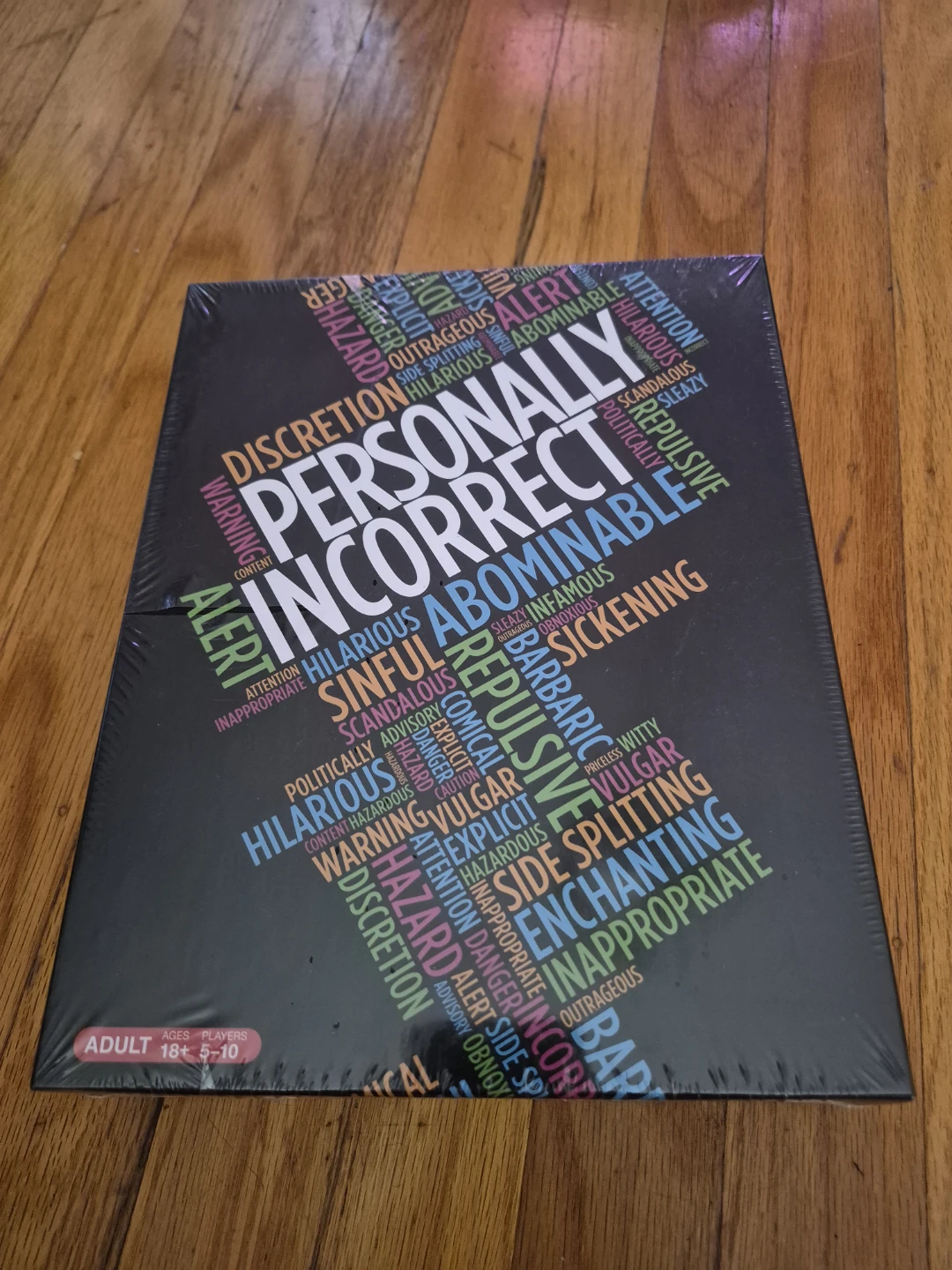 Personally Incorrect Card Game