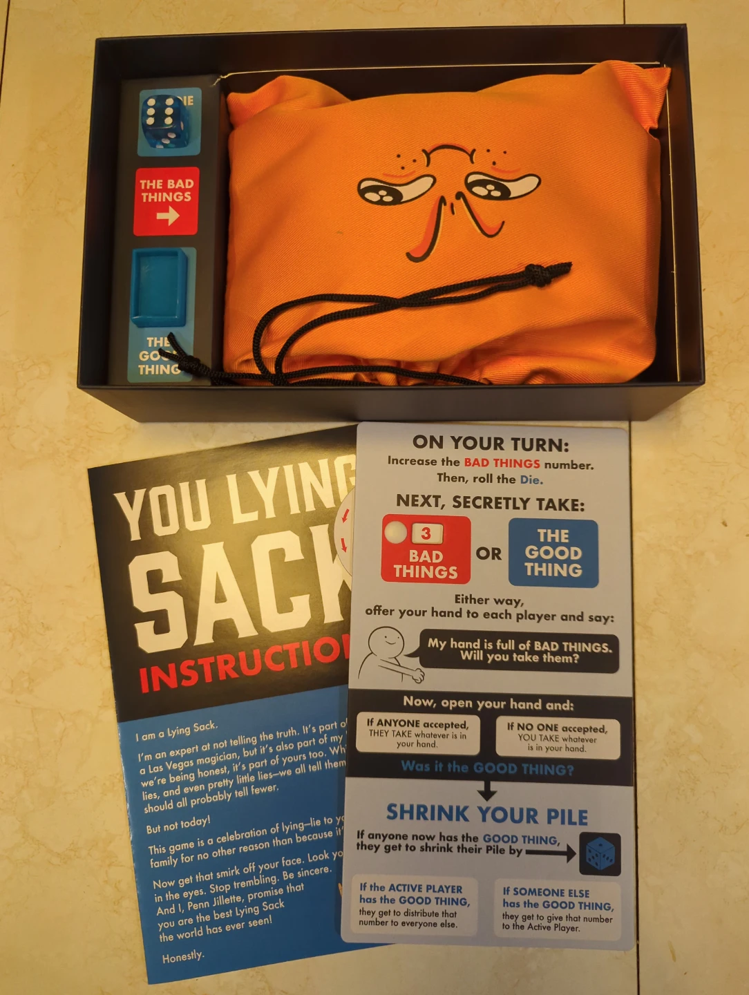 You Lying Sack Party Game by Penn & Teller - photo 2