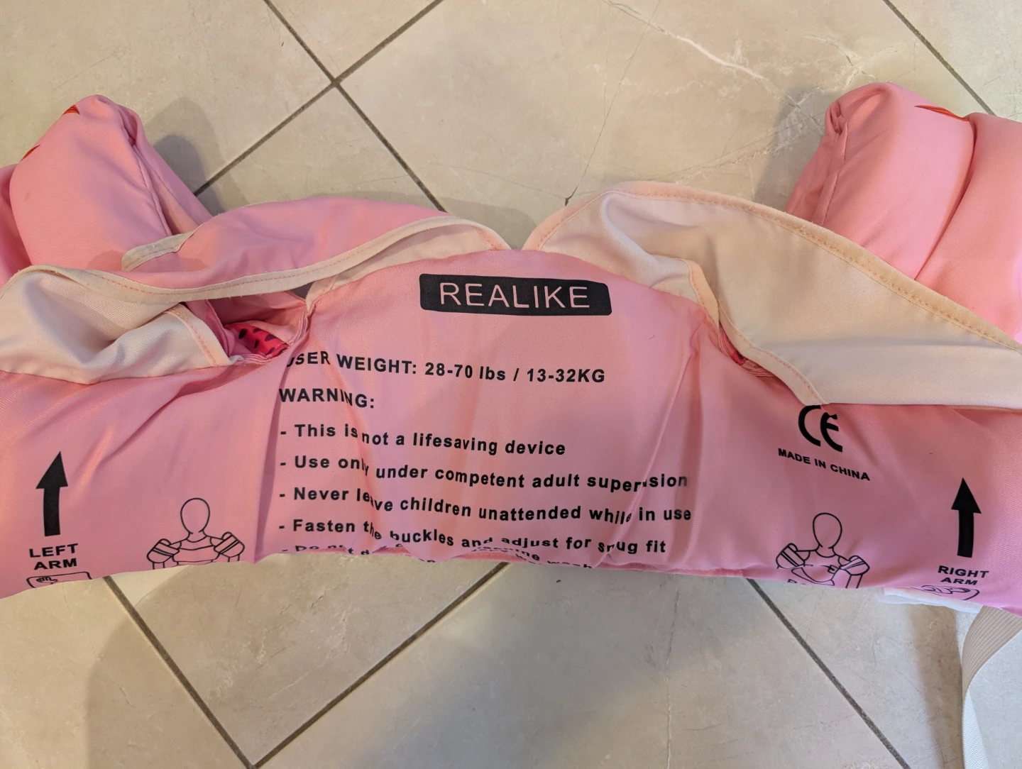 REALiKE Child's Swim Vest Little Mermaid - photo 2