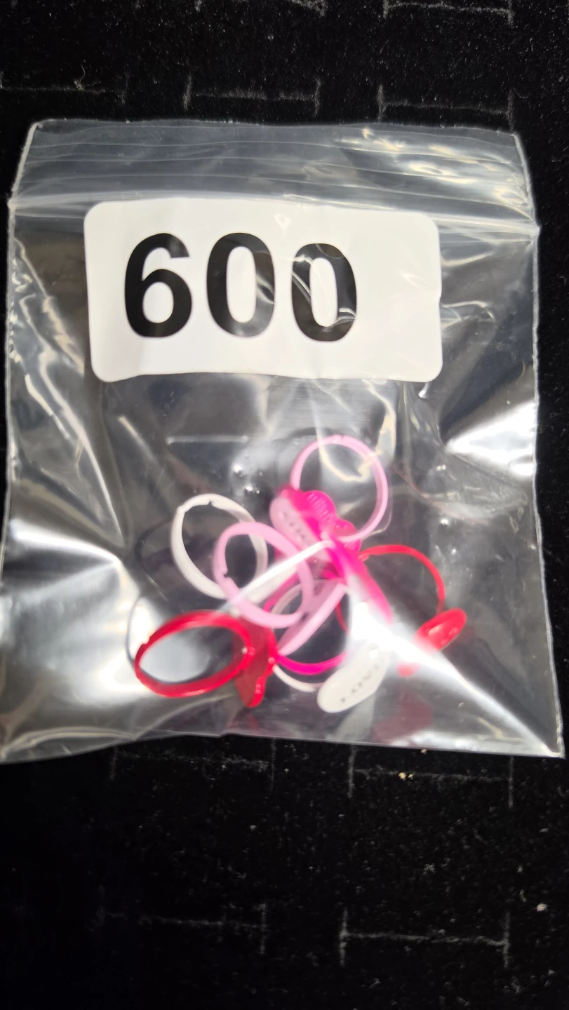 Heart Shaped Rings with 'LOVE' - Set of 8 for kids (600)♡ - photo 4