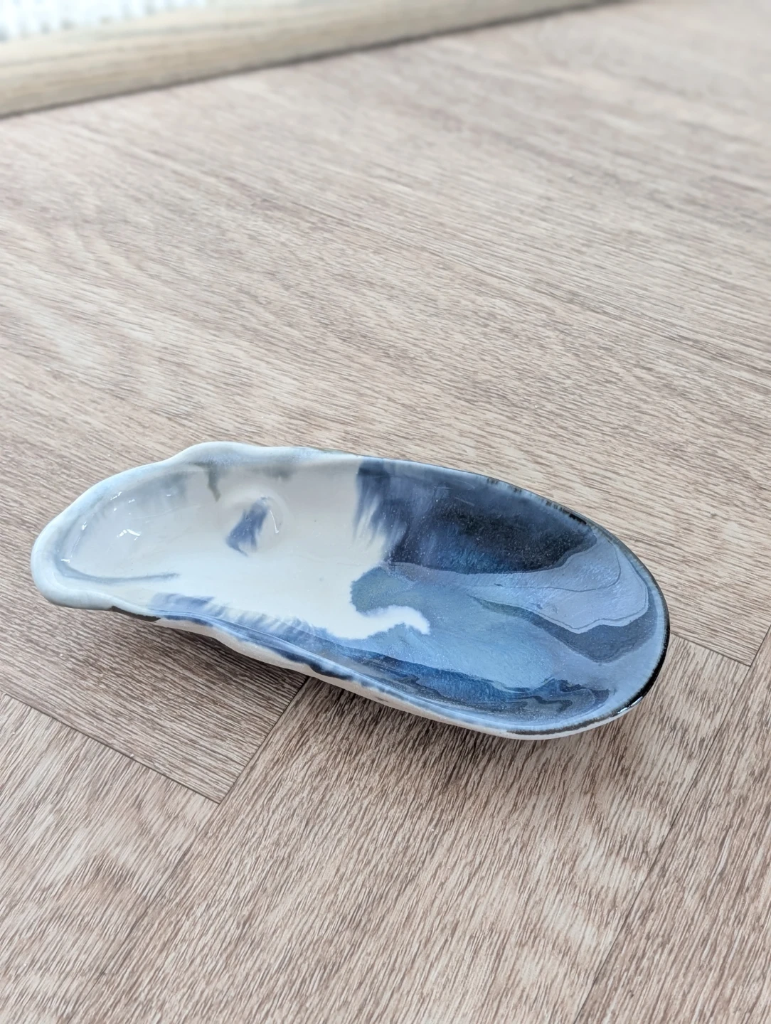 Mussels & More Pottery Mussel Shell Dip Dish